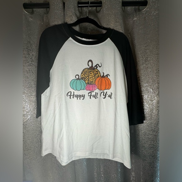“HAPPY FALL Y’ALL” Shirt - Picture 1 of 2